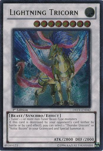 Lightning Tricorn [DREV-EN042] Ultimate Rare - Josh's Cards