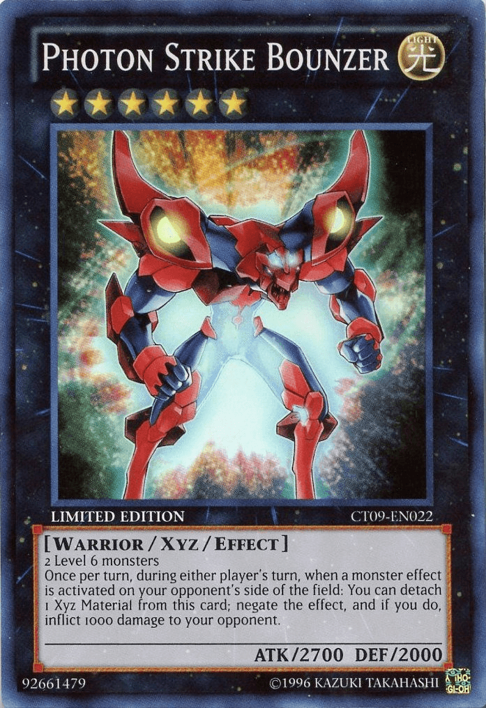 Photon Strike Bounzer [CT09-EN022] Super Rare - Josh's Cards