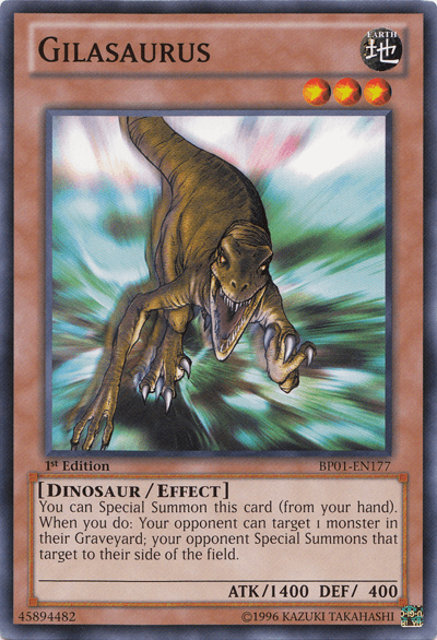 Gilasaurus [BP01-EN177] Common - Josh's Cards