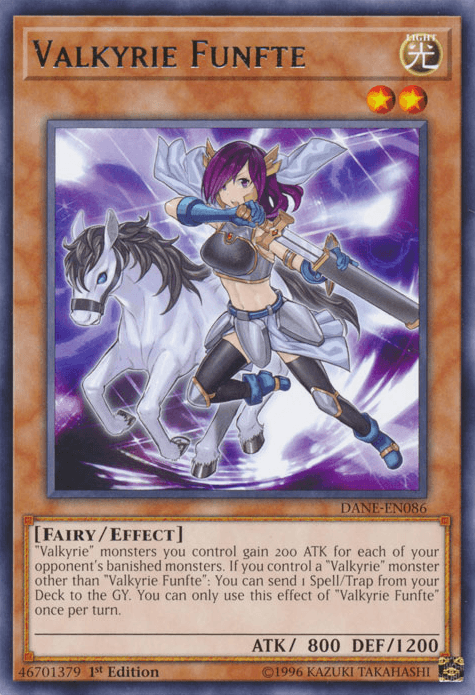Valkyrie Funfte [DANE-EN086] Rare - Josh's Cards