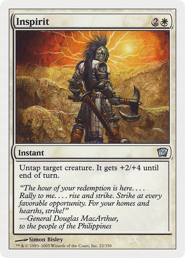 Inspirit [Ninth Edition] Foil