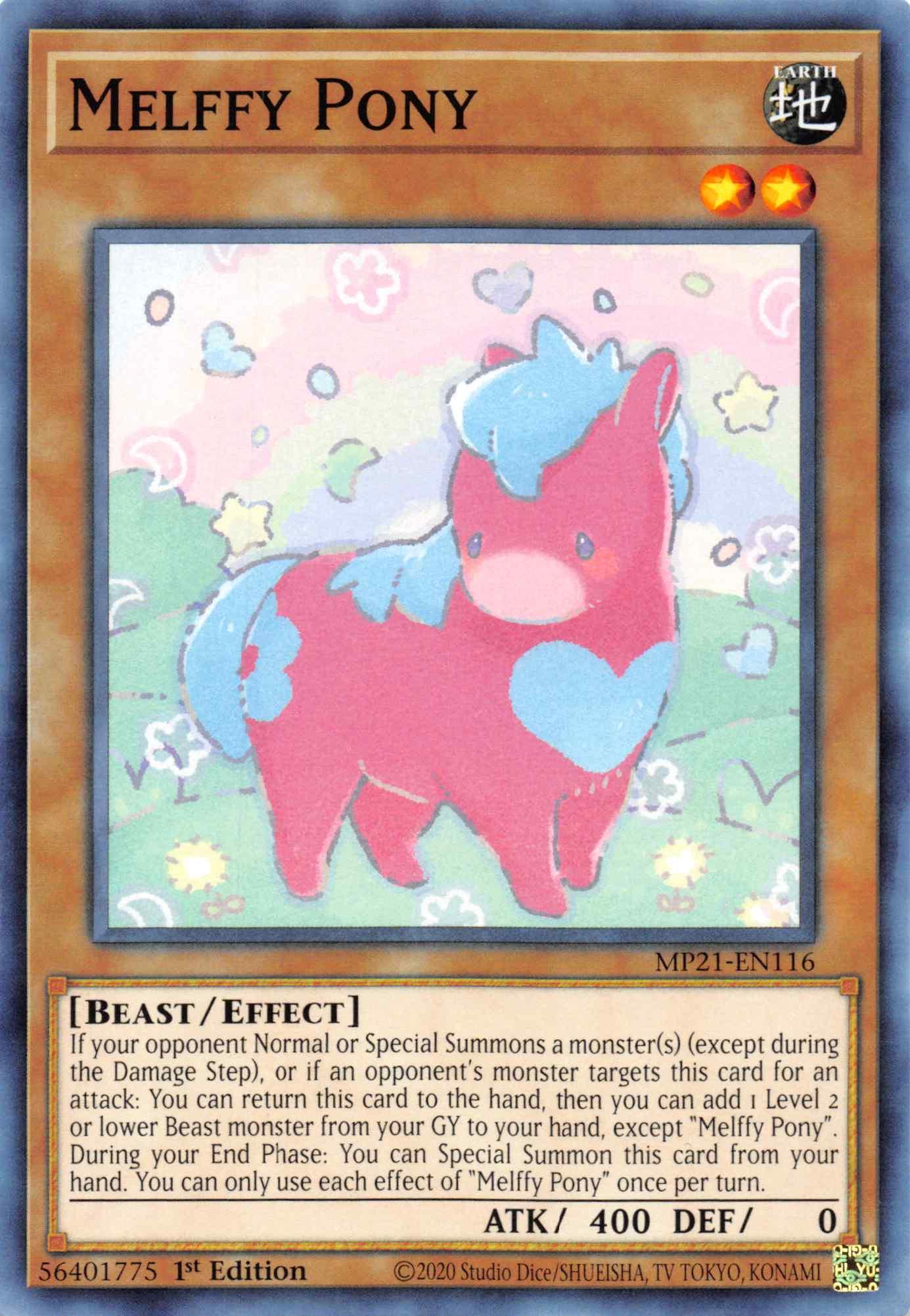 Melffy Pony [MP21-EN116] Common - Josh's Cards