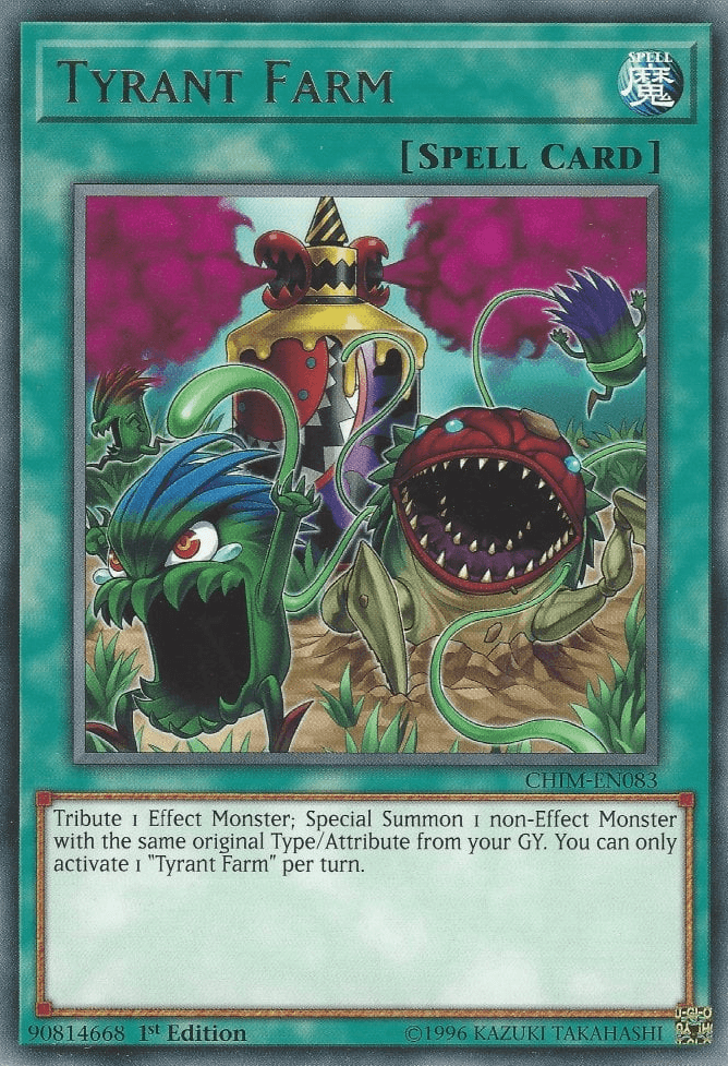 Tyrant Farm [CHIM-EN083] Rare - Josh's Cards
