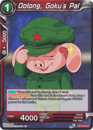 Oolong, Goku's Pal (BT10-016) [Rise of the Unison Warrior] Parallel Foil
