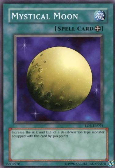 Mystical Moon [LOB-EN094] Common - Josh's Cards
