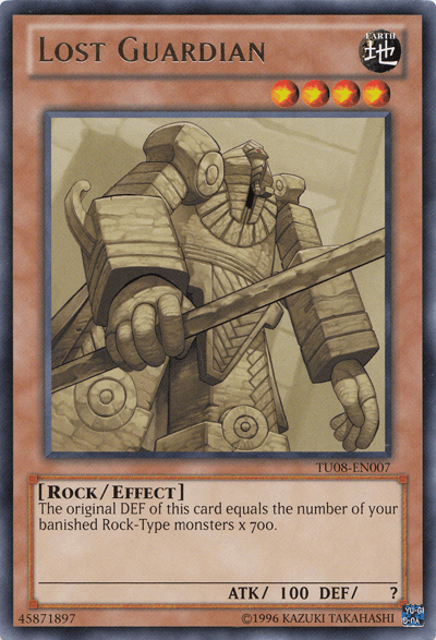 Lost Guardian [TU08-EN007] Rare - Josh's Cards