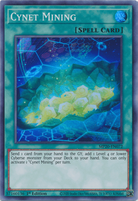 Cynet Mining [MP20-EN072] Super Rare - Josh's Cards