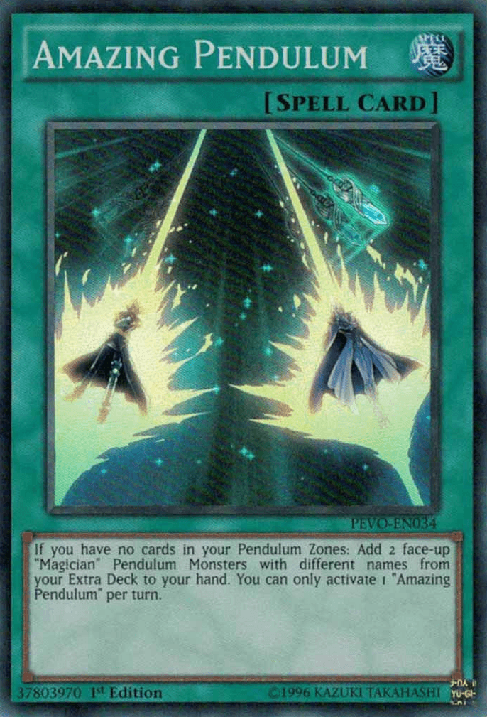 Amazing Pendulum [PEVO-EN034] Super Rare - Josh's Cards