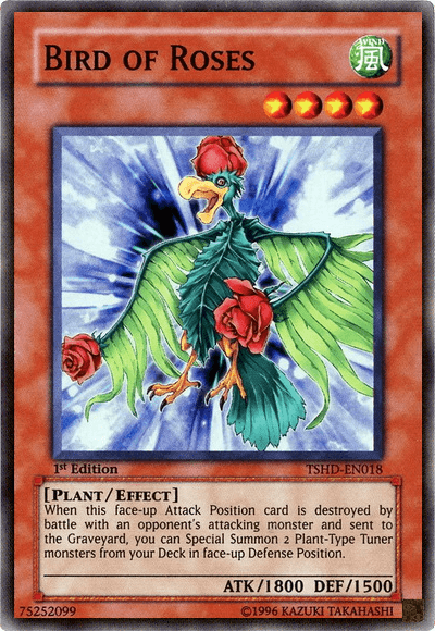 Bird of Roses [TSHD-EN018] Super Rare - Josh's Cards