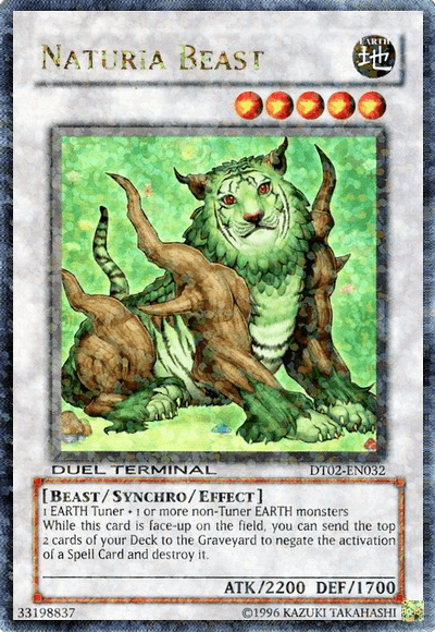 Naturia Beast [DT02-EN032] Ultra Rare - Josh's Cards