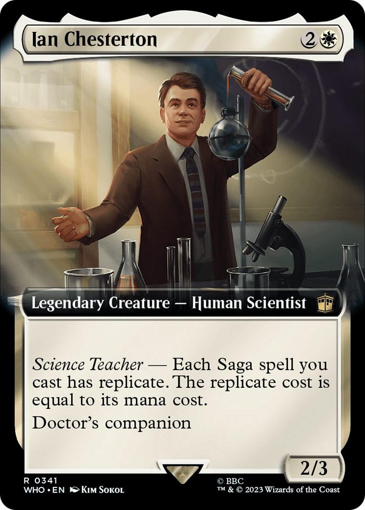 Ian Chesterton (WHO-341) - Doctor Who: (Extended Art) Foil