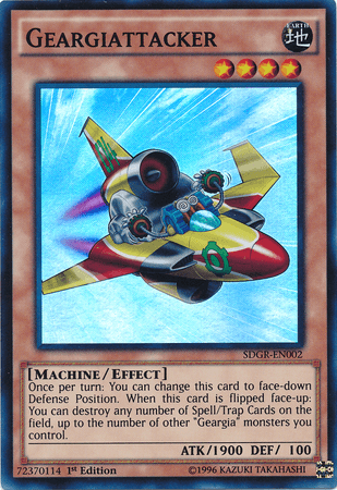Geargiattacker [SDGR-EN002] Super Rare - Josh's Cards