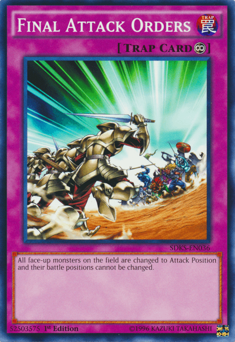 Final Attack Orders [SDKS-EN036] Common - Josh's Cards