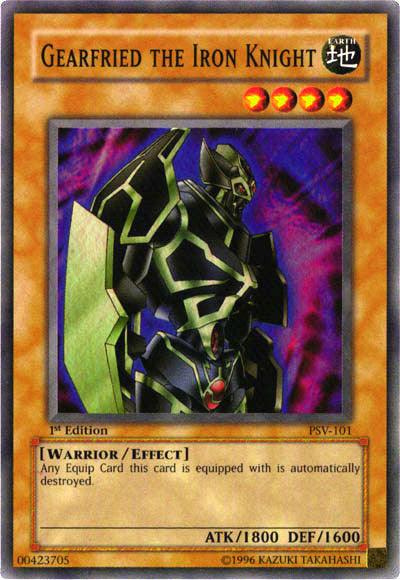 Gearfried the Iron Knight [PSV-101] Super Rare - Josh's Cards