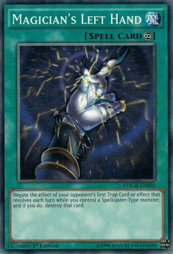Magician's Left Hand [MACR-EN050] Common - Josh's Cards