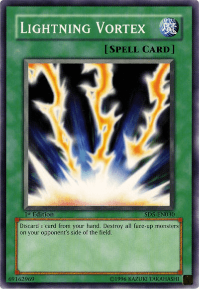 Lightning Vortex [SD5-EN030] Common - Josh's Cards