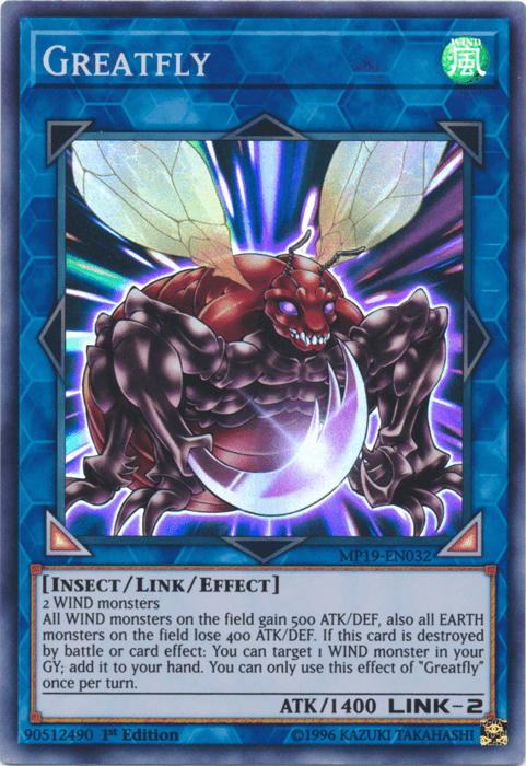 Greatfly [MP19-EN032] Super Rare - Josh's Cards