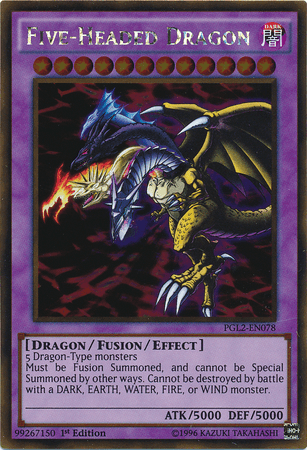 Five-Headed Dragon [PGL2-EN078] Gold Rare - Josh's Cards