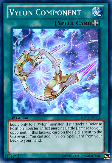 Vylon Component [HA06-EN025] Super Rare - Josh's Cards