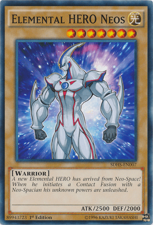 Elemental Hero Neos [SDHS-EN007] Common - Josh's Cards