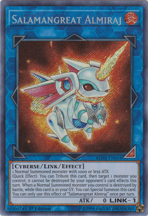 Salamangreat Almiraj [BLHR-EN054] Secret Rare - Josh's Cards