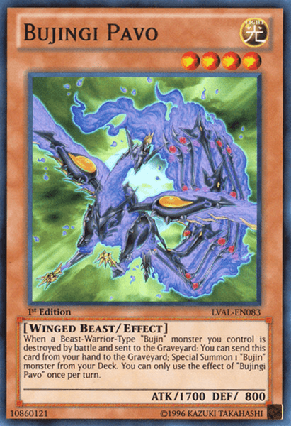 Bujingi Pavo [LVAL-EN083] Super Rare - Josh's Cards