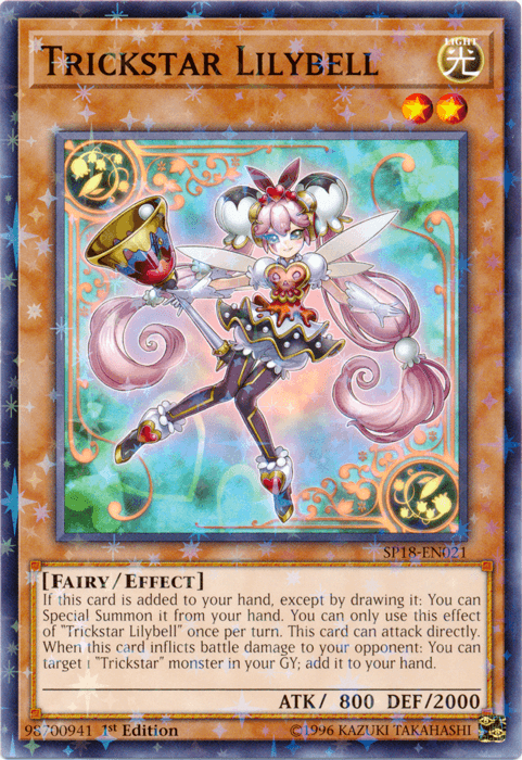 Trickstar Lilybell [SP18-EN021] Starfoil Rare - Josh's Cards