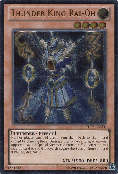 Thunder King Rai-Oh [TU08-EN000] Ultimate Rare - Josh's Cards