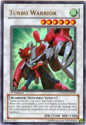 Turbo Warrior [CSOC-EN038] Ultra Rare - Josh's Cards