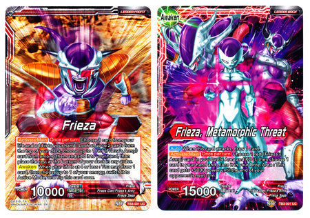 Frieza // Frieza, Metamorphic Threat (TB3-001) [Clash of Fates] Parallel Foil
