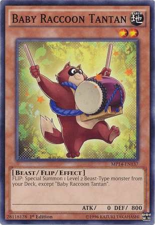Baby Raccoon Tantan [MP14-EN137] Common - Josh's Cards