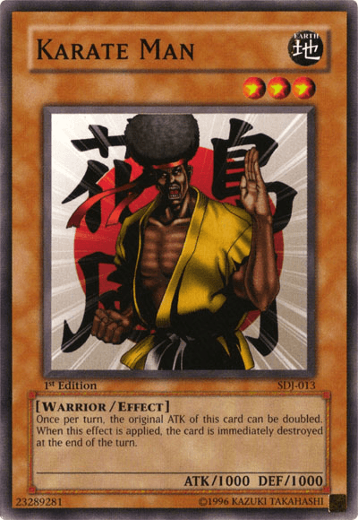 Karate Man [SDJ-013] Common - Josh's Cards