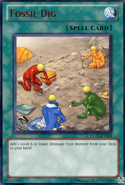 Fossil Dig (Red) [DL13-EN018] Rare - Josh's Cards