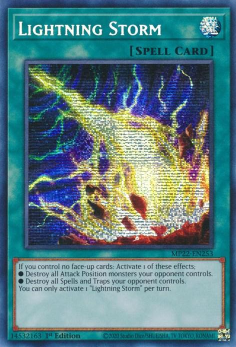 Lightning Storm [MP22-EN253] Prismatic Secret Rare - Josh's Cards