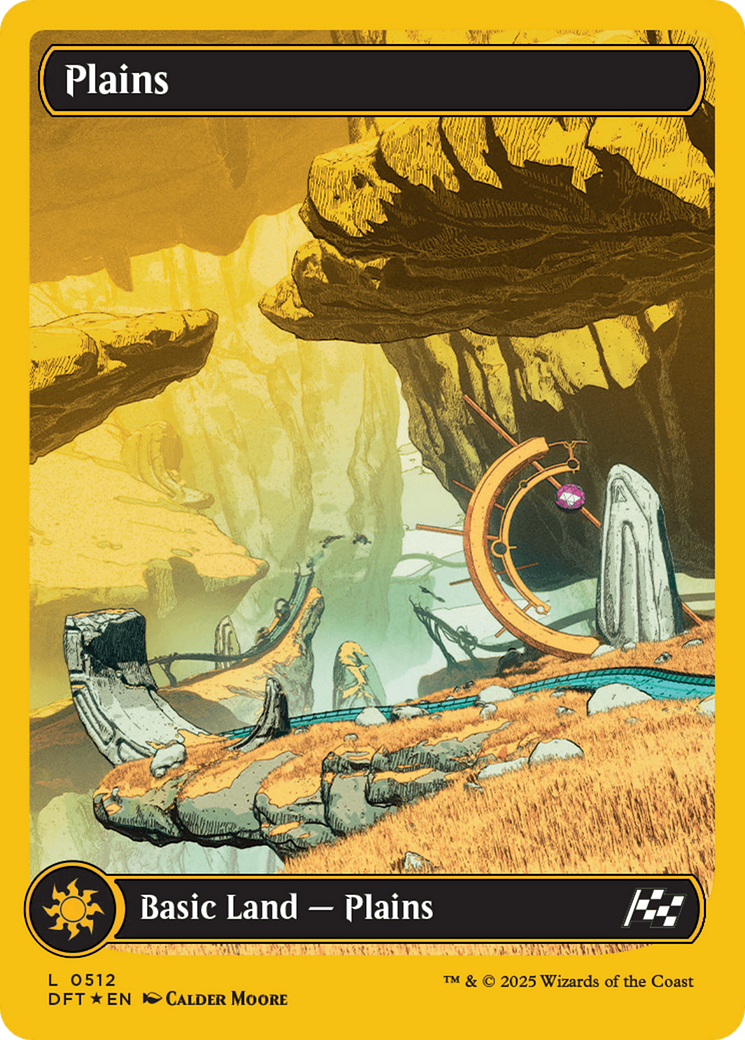 Plains (DFT-512) - Aetherdrift: (Full Art) Foil