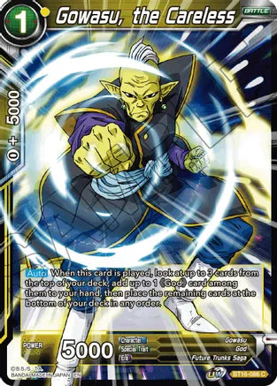 Gowasu, the Careless (BT16-086) [Realm of the Gods] Parallel Foil