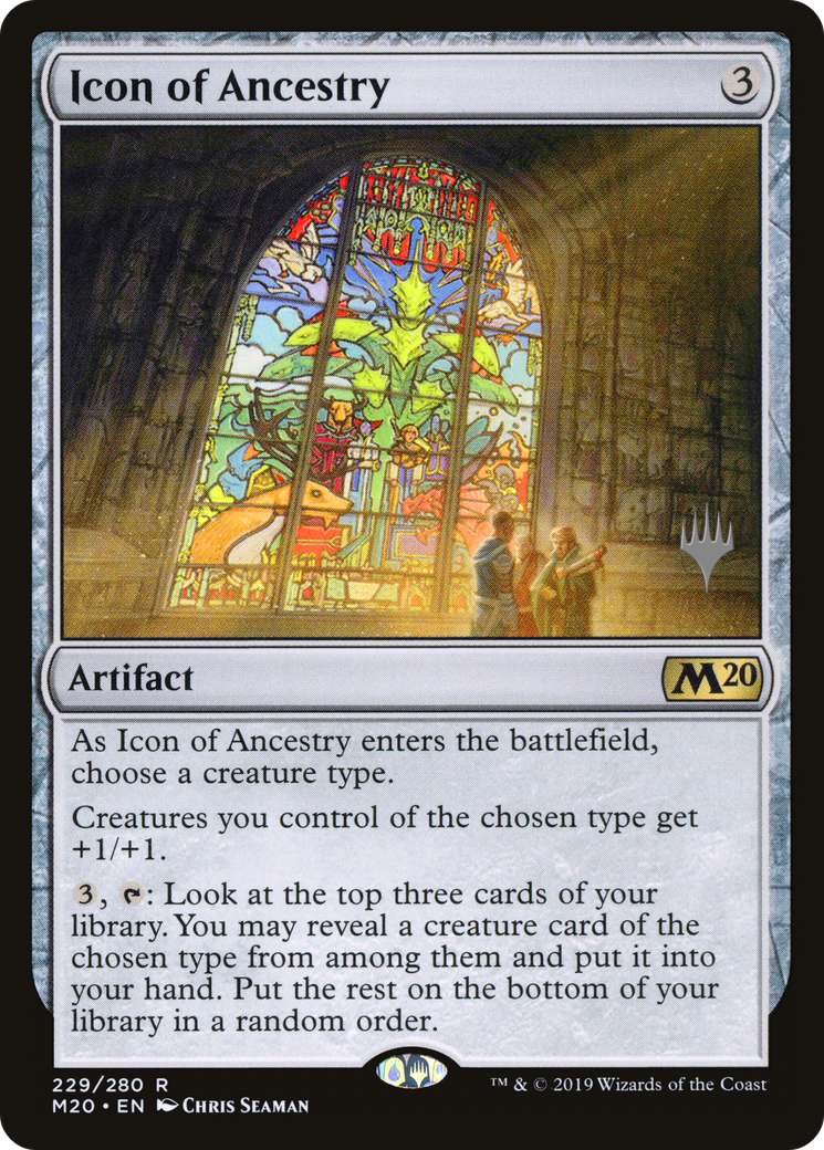 Icon of Ancestry (PPM20-229P) - Core Set 2020 Promos Foil