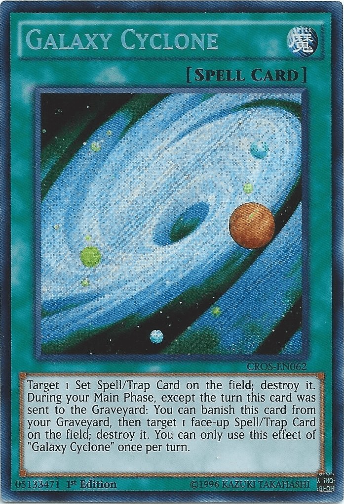Galaxy Cyclone [CROS-EN062] Secret Rare - Josh's Cards