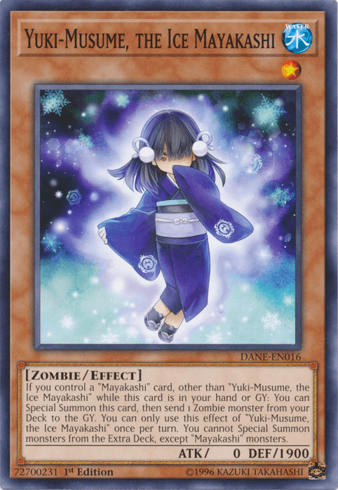 Yuki-Musume, the Ice Mayakashi [DANE-EN016] Common - Josh's Cards