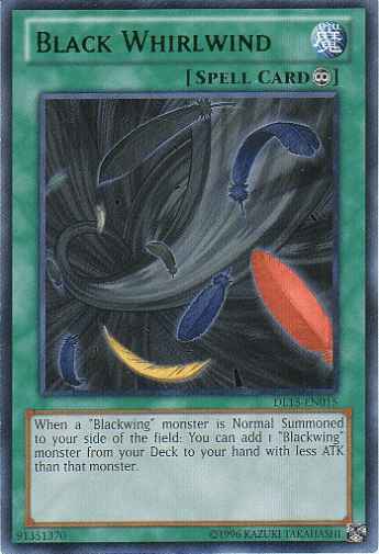 Black Whirlwind (Green) [DL15-EN015] Rare - Josh's Cards