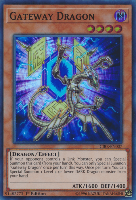 Gateway Dragon [CIBR-EN007] Super Rare - Josh's Cards