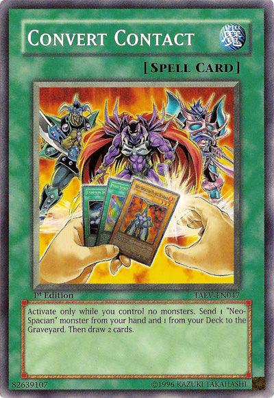 Convert Contact [TAEV-EN047] Common - Josh's Cards