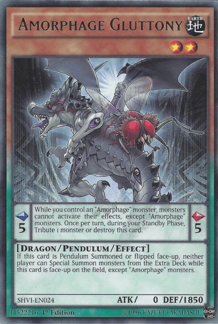 Amorphage Gluttony [SHVI-EN024] Rare - Josh's Cards
