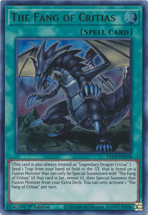 The Fang of Critias [DLCS-EN058] Ultra Rare - Josh's Cards
