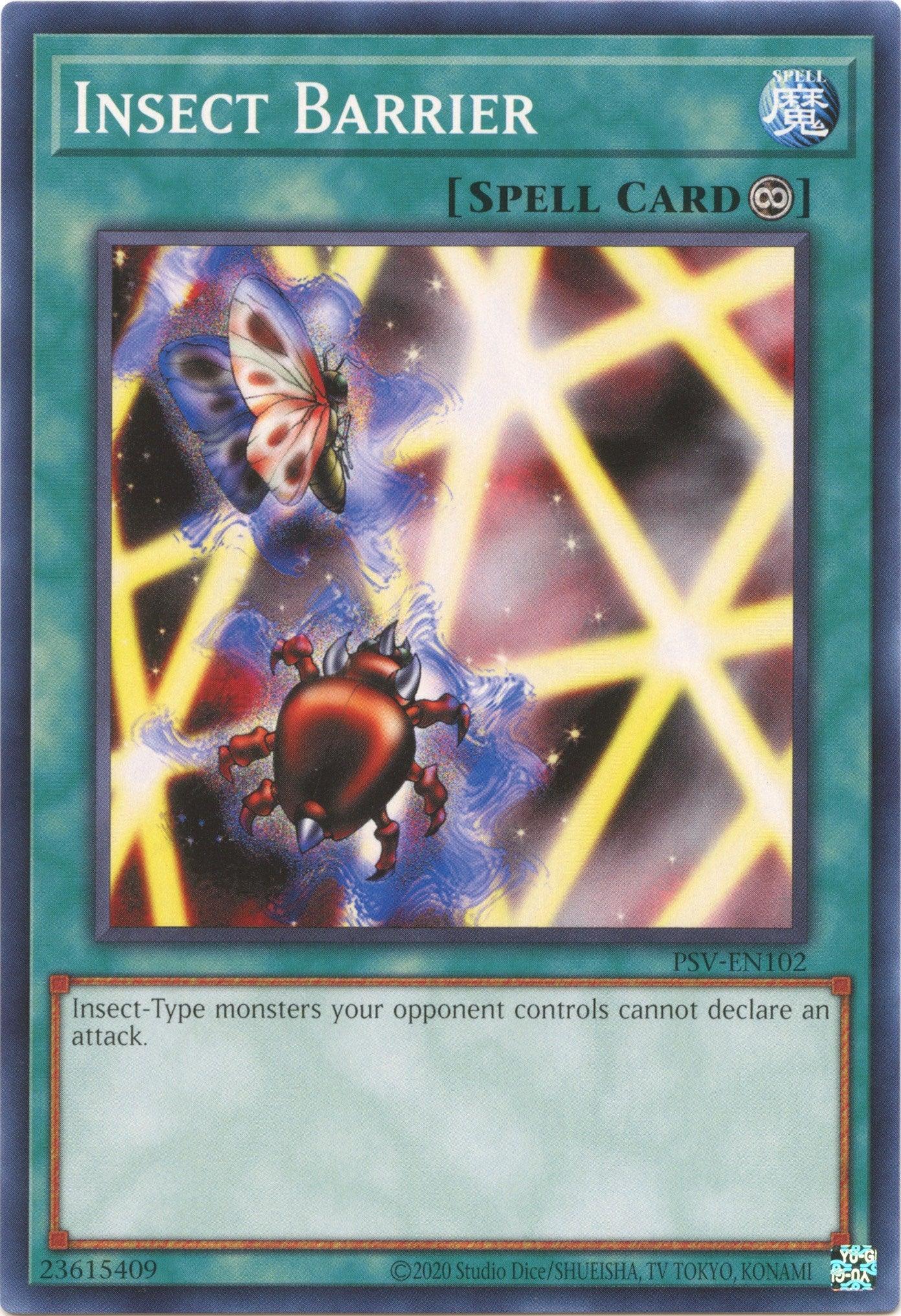 Insect Barrier (25th Anniversary) [PSV-EN102] Common - Josh's Cards