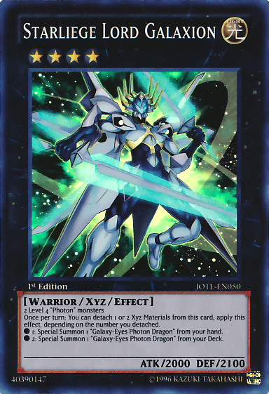 Starliege Lord Galaxion [JOTL-EN050] Super Rare - Josh's Cards