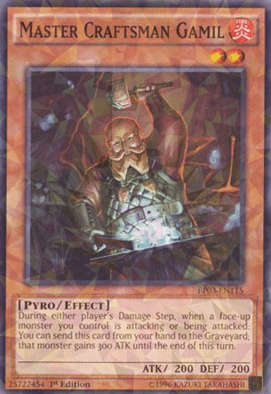 Master Craftsman Gamil [BP03-EN115] Shatterfoil Rare - Josh's Cards