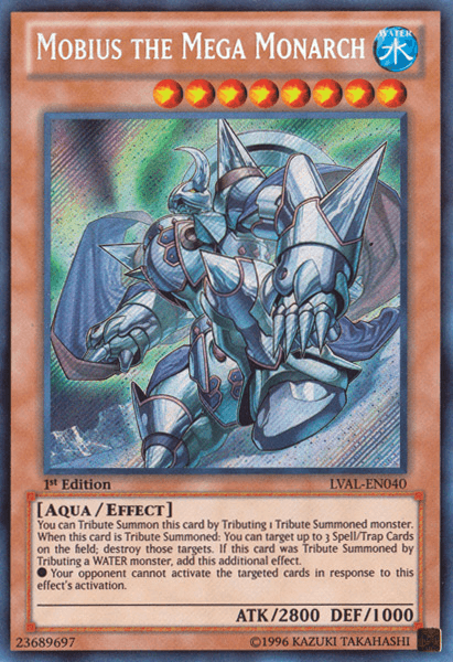 Mobius the Mega Monarch [LVAL-EN040] Secret Rare - Josh's Cards