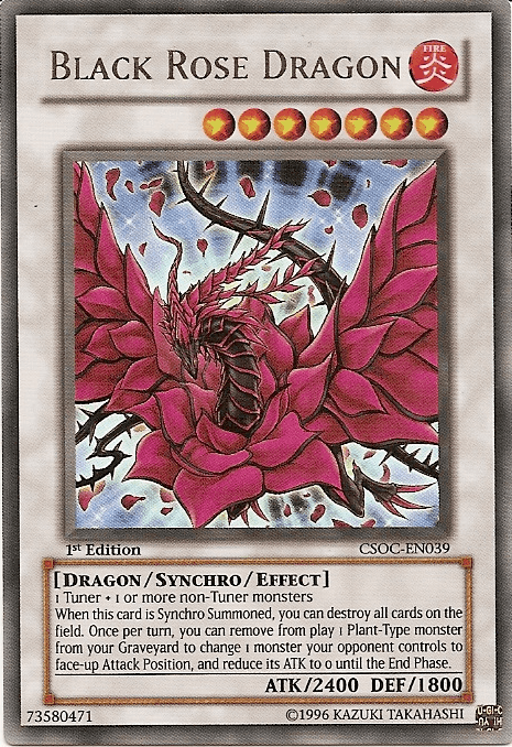 Black Rose Dragon [CSOC-EN039] Ultra Rare - Josh's Cards