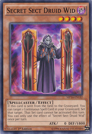 Secret Sect Druid Wid [MP14-EN132] Common - Josh's Cards